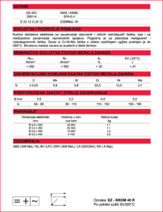 Elektroda EZ-KROM 40 R