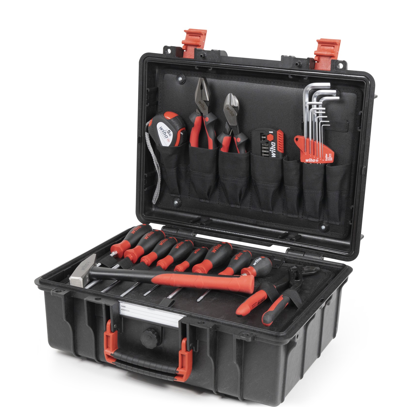 930071403 Tool Set L mechanic 01 KOFER MEHANIČARSKI "L" 38 KOM. WIHA