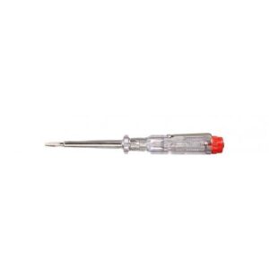 1000v voltage tester 220 250 volts slotted transparent with push on clip