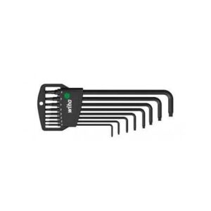 l key set in classic holder torx ball end black oxidised in blister pack 9 pcs