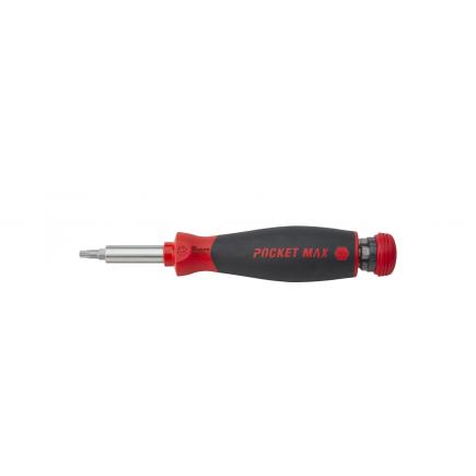 screwdriver with bit magazine pocketmax magnetic mixed with 1 4 bits 8 pcs IZVIJAČ POCKETMAX MEH. S 8 BITOVA WIHA