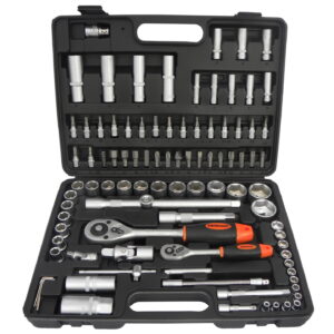 SET NASADNIH KLJUČEVA 1/4″+ 1/2″ 94 KOM. GEKO G10150