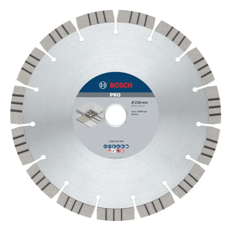 070166972 PLOČA REZNA DIJAMANTNA 230x22.2 BETON