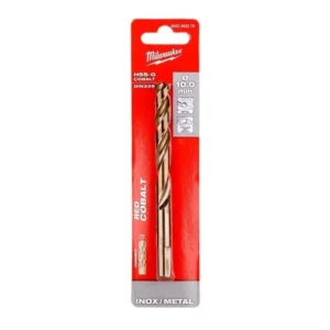 BORER RED COBALT HSS-G 10.0 mm DIN 338 MILWAUKEE 4932363279