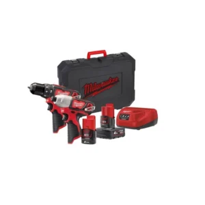 SET AKU ALATA M12BPP2B-421C MILWAUKEE 4933443497