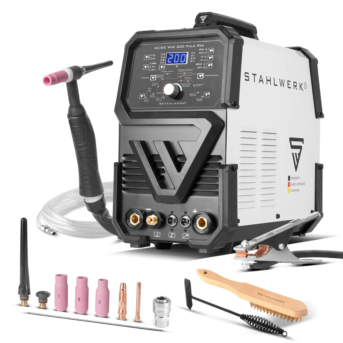050217678 APARAT ZA ZAVARIVANJE AC/DC TIG 200 PULS PRO